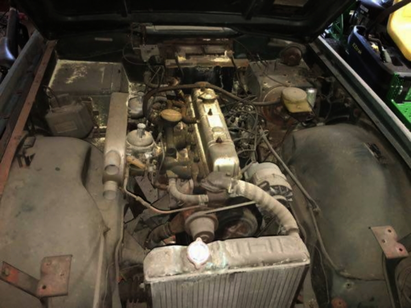 Illustration for article titled At $1,800, Could This 1969 Triumph TR6 Project Be The Perfect Cure For Cabin Fever This Winter?